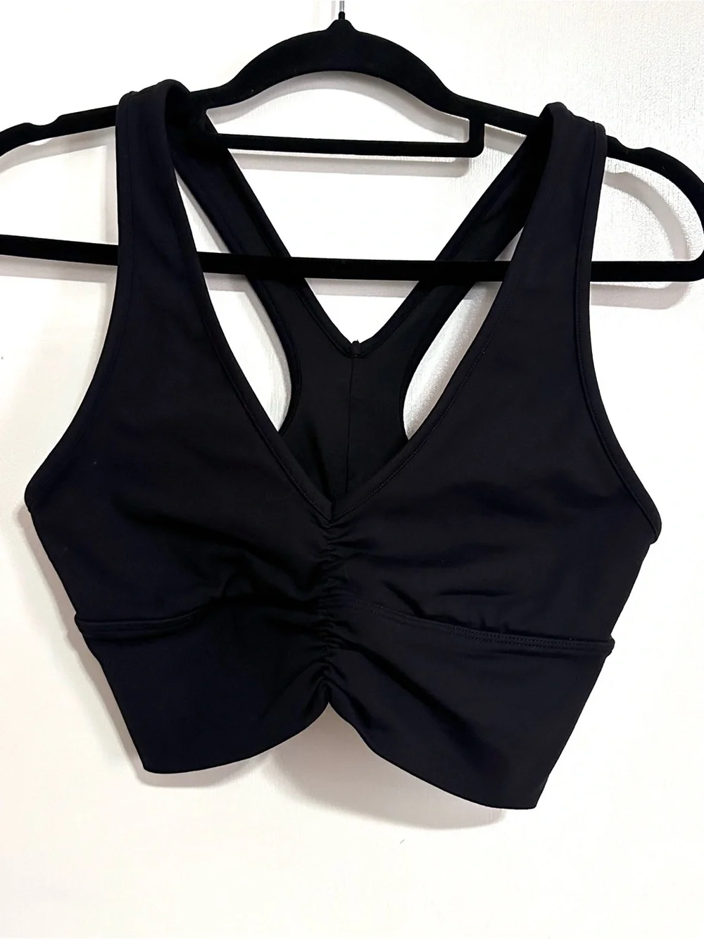 ALO Yoga Black Racerback Sports Bra